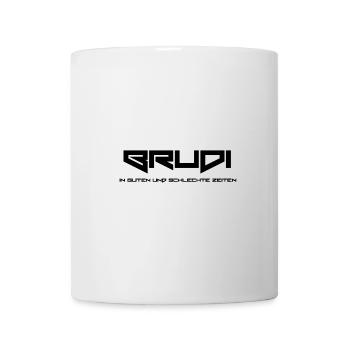 Brudi - Tasse - Weiß - Vorne