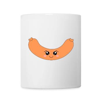 Kawaii Hotdog Sausage - Mug - white - Front