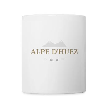 Alpe D'Huez - Tasse - Weiß - Vorne