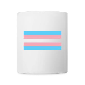 Transgender Pride Flag - Mug - white - Front