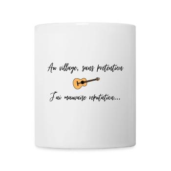La mauvaise réputation - Mug blanc - blanc - Devant