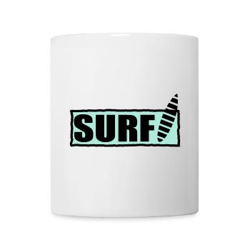 surfing. surfer. surfer. sport. holiday. journey. - Mug - white - Front