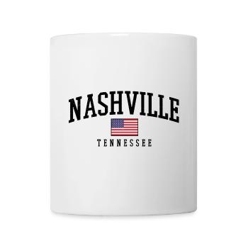 Nashville Tennesee - Tasse - Weiß - Vorne