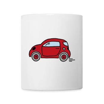 Voiture - Mug blanc - blanc - Devant