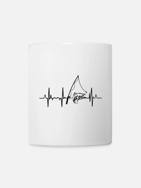 Fischerei Herzlinie - Tasse - Weiß