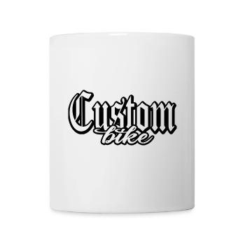 custom bike biker tour rock bobber tuner tuning - Mug - white - Front