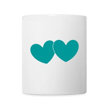 Saint-Valentin, Saint-Valentin, Saint-Valentin - Mug blanc - blanc - Devant
