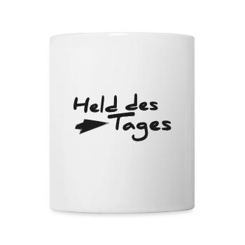 Hero of the day - Mug - white - Front