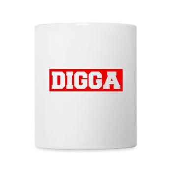 Digga - Tasse - Weiß - Vorne