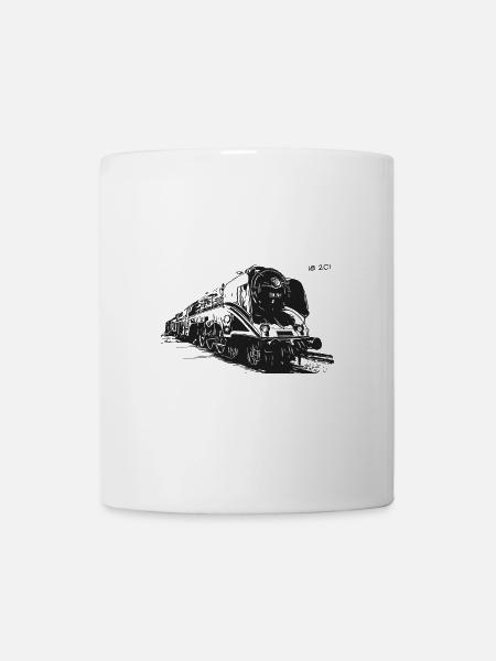 18201 Lok Dampflok 18 201er - Tasse - Weiß