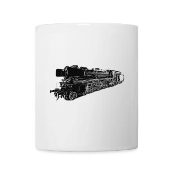 Locomotive à vapeur 01 180 - Mug blanc - blanc - Devant