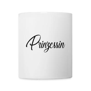 Prinzessin - Tasse - Weiß - Vorne