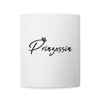 Prinzessin - Tasse - Weiß - Vorne