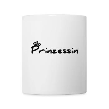 Prinzessin - Tasse - Weiß - Vorne