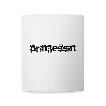 Prinzessin - Tasse - Weiß - Vorne