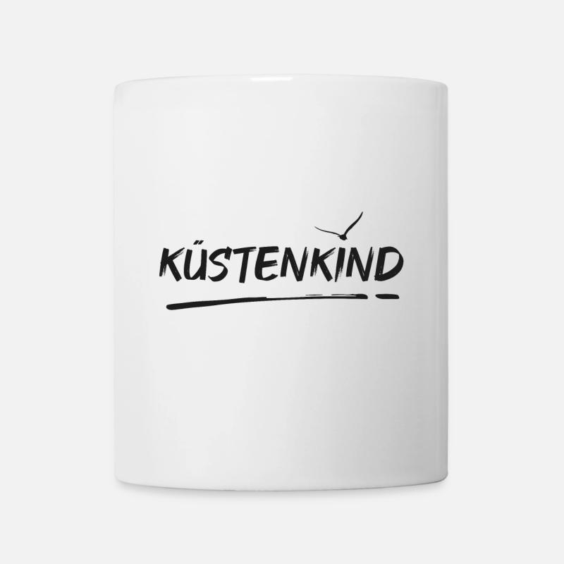 Küstenkind - Tasse - Weiß
