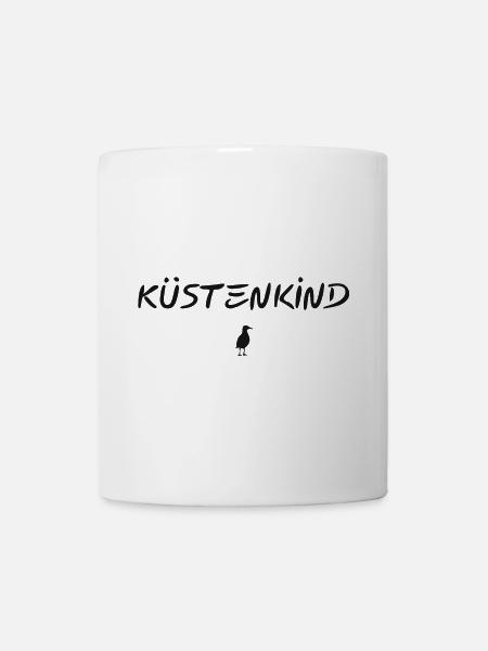 Küstenkind - Tasse - Weiß