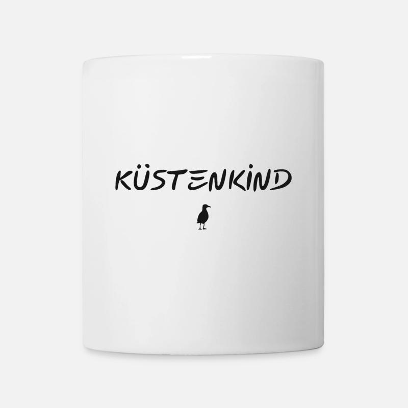 Küstenkind - Tasse - Weiß