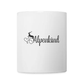 Alpenkind - Tasse - Weiß - Vorne