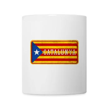 Catalonia Vintage Sign - Mug - white - Front