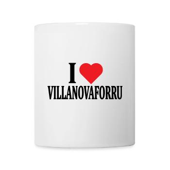 T-shirt J’adore Villanovaforru t-shirt Sardaigne - Mug blanc - blanc - Devant