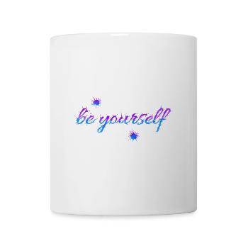 be yourself - Mug - white - Front