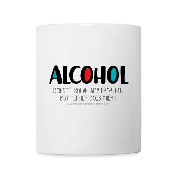Alcohol - Mug - white - Front