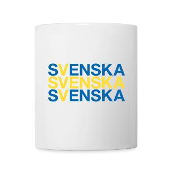 SVENSKA Flag Ich bin Schwedin Schweden Sweden - Tasse - Weiß - Vorne