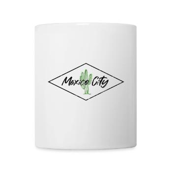 Mexico City Cactus Artwork - Mug - white - Front