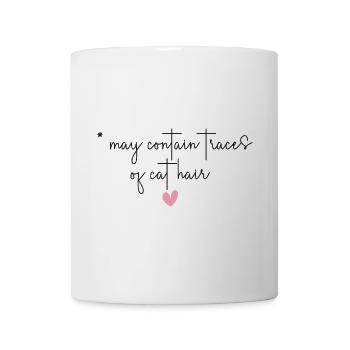 Cat Pet Cat Hair Cats Funny Gift - Mug - white - Front
