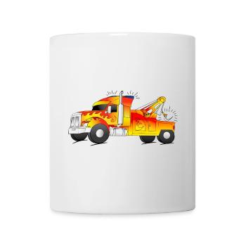 cool tow truck tow truck truck - Mug - white - Front