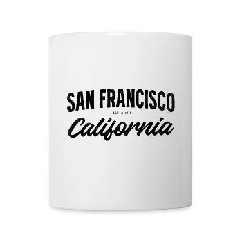 San Francisco - Tasse - Weiß - Vorne
