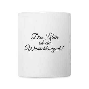 Wunschkonzert - Tasse - Weiß - Vorne