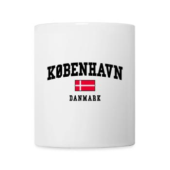Copenhagen Denmark Flag Design - Mug - white - Front