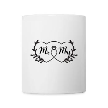 Mr Mrs - Mug - white - Front