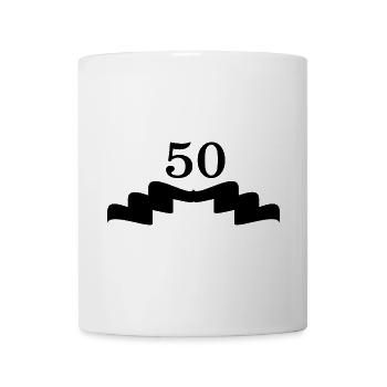 Shaping your own 50th birthday fifty years - Mug - white - Front