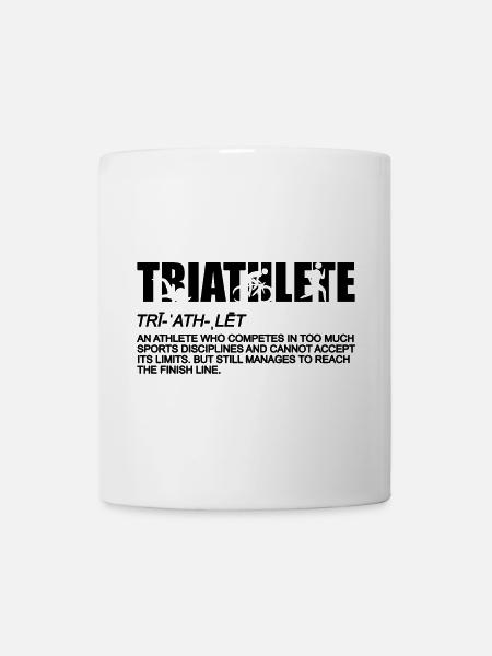 Triathlon Definition - Mug - white