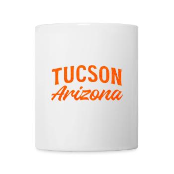 Tucson Arizona Retro Script - Mug - white - Front