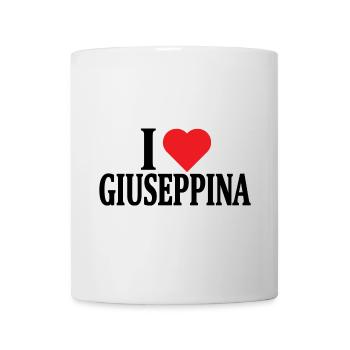 I love Giuseppina t-shirt gift idea - Mug - white - Front