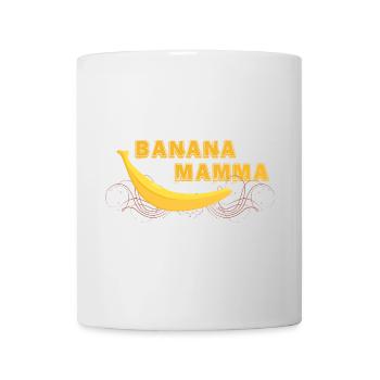 BANANA MAMMA - design banane cool - Mug blanc - blanc - Devant
