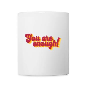 Motivierender Spruch mit 3D-Effekt - Tasse - Weiß - Vorne
