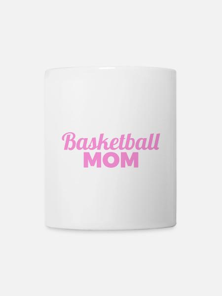 Basketball Mama - Tasse - Weiß