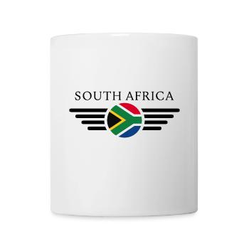 Südafrika - Tasse - Weiß - Vorne