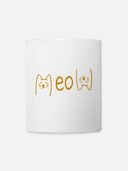 Meow meow meow - Mug - white