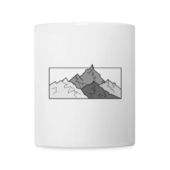 Berglaundschoft - mountain landscape, mountains, nature - Mug - white - Front