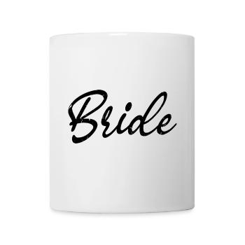 Braut Passende Verlobung Braut Dusche Hochzeit - Tasse - Weiß - Vorne
