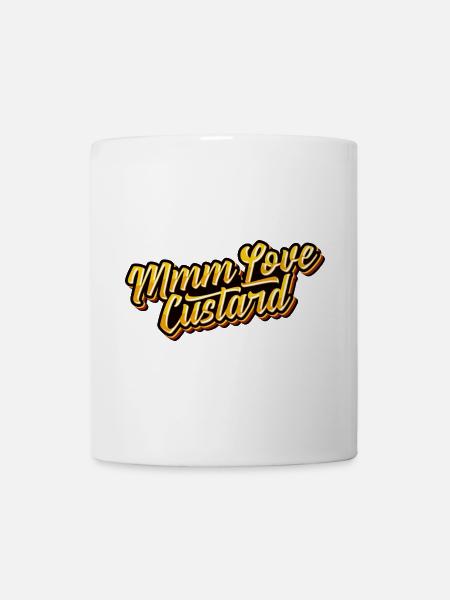 Love Custard (full colour) - Mug - white