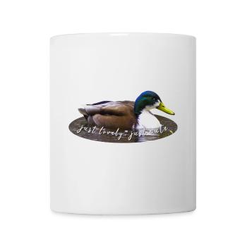 juste charmant juste mignon - Mug blanc - blanc - Devant