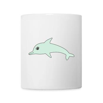 Dolphin Dolphins - Mug - white - Front