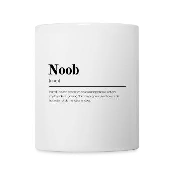 Définition humoristique du Noob' Gamer - Mug blanc - blanc - Devant